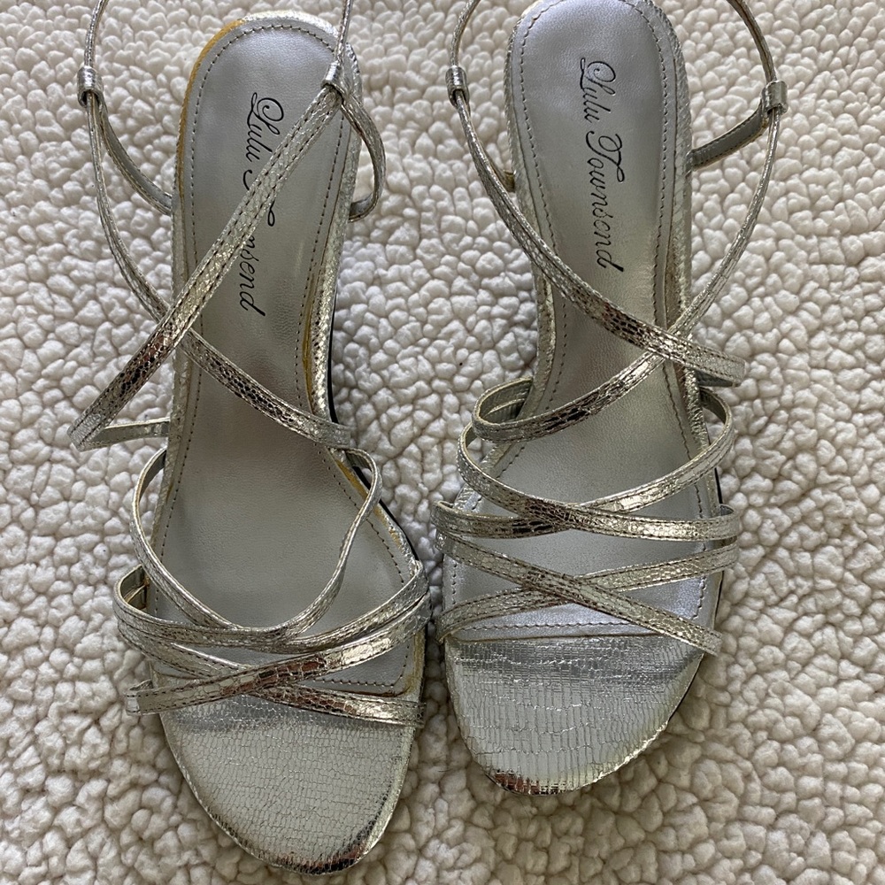 Silver Sandals